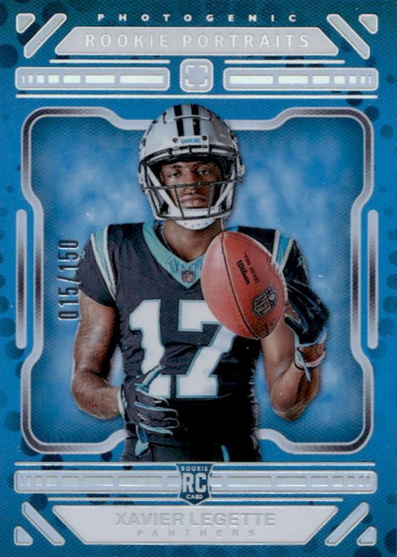 Xavier Legette 2024 Photogenic #160 Rookie Portraits - Silver /150 RAW
