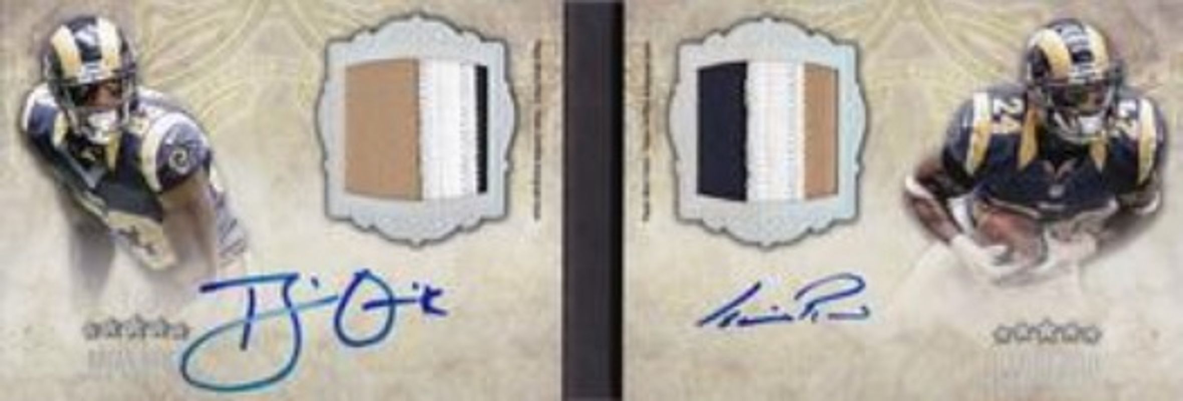 2012 Topps Five Star #FSFDAP-QP Dual Rookie Autographed Patch Rainbow /5