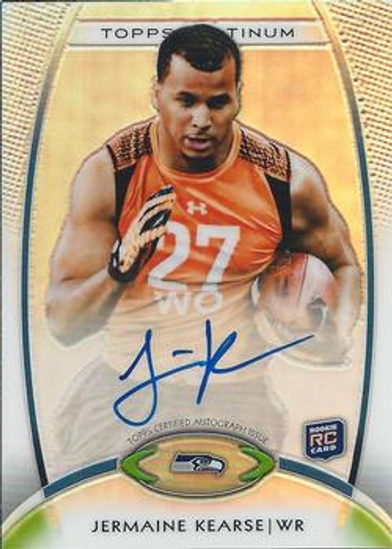 2012 Topps Platinum #159 Rookie Autographs - Refractor