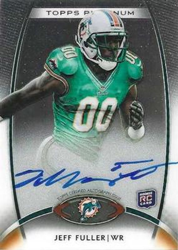 2012 Topps Platinum #157 Rookie Autographs - Refractor