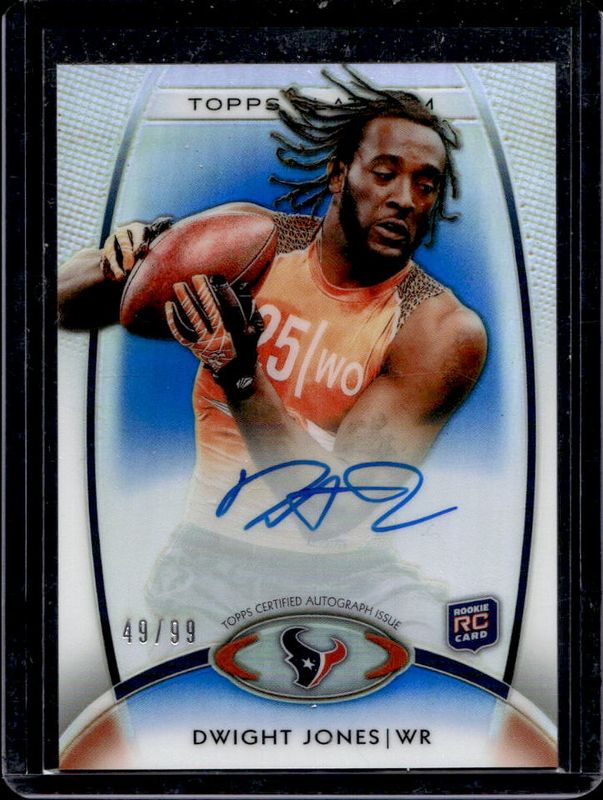 2012 Topps Platinum #162 Rookie Autographs - Blue Refractor /99
