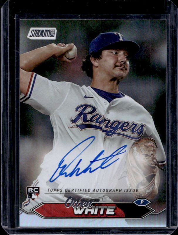 2024 Topps Stadium Club #SCBA-OW Autographs - Rainbow Foilboard /10