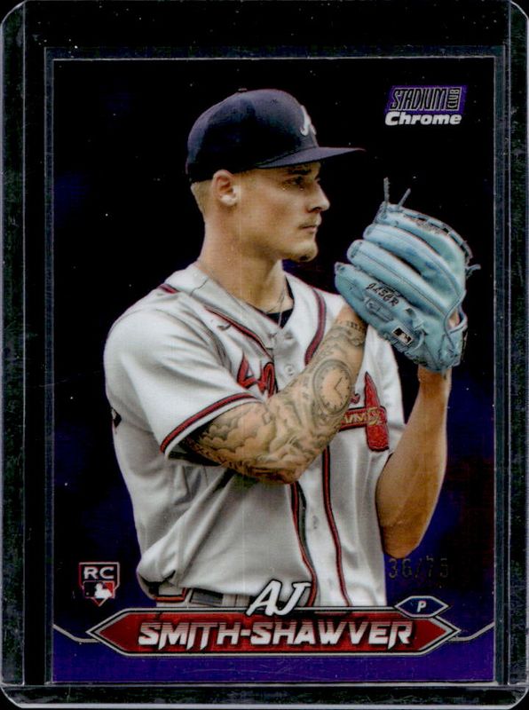 2024 Topps Stadium Club #55 Chrome - Purple Refractor /75