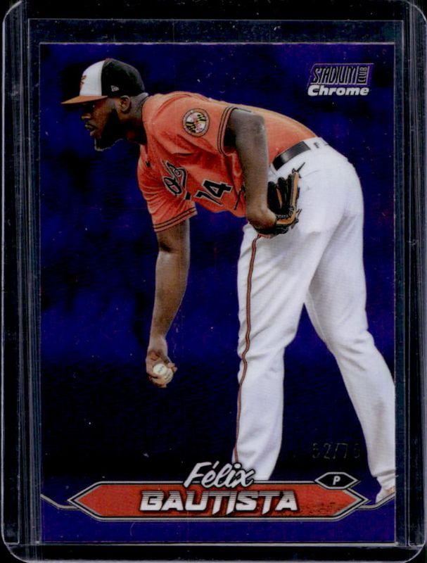 2024 Topps Stadium Club #15 Chrome - Purple Refractor /75