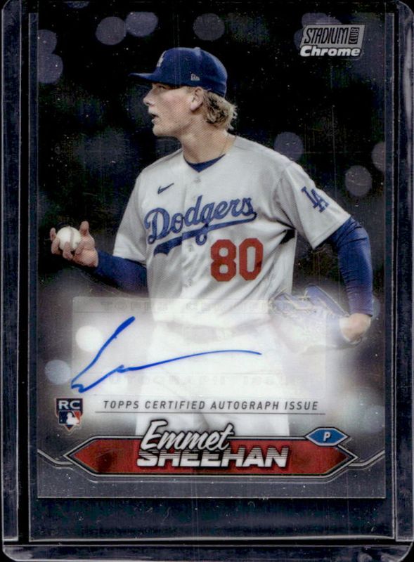 2024 Topps Stadium Club #SCCA-ES Chrome Autographs