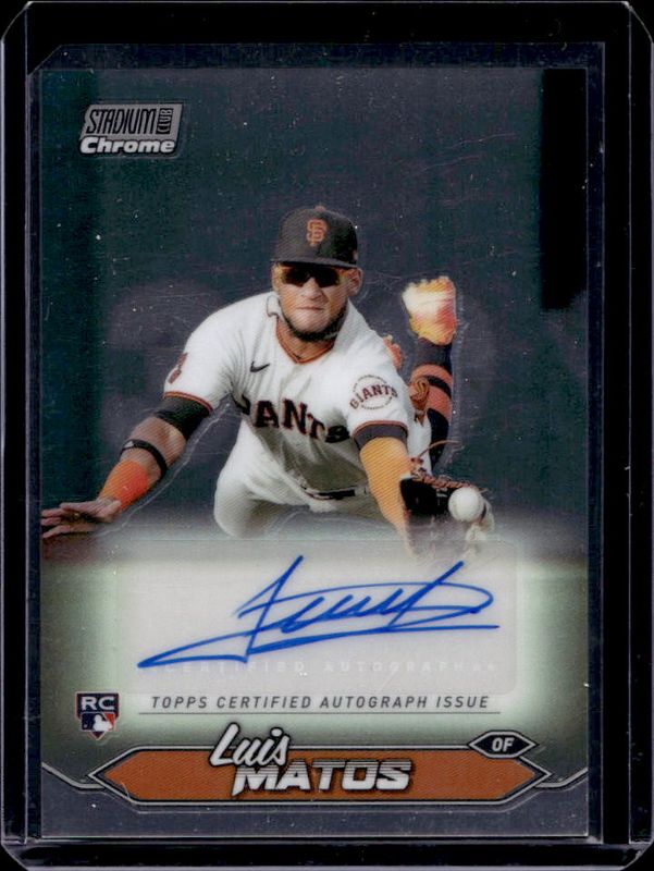2024 Topps Stadium Club #SCCA-LM Chrome Autographs