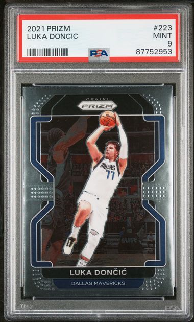 2021 PANINI PRIZM LUKA DONCIC #223 PSA MINT 9