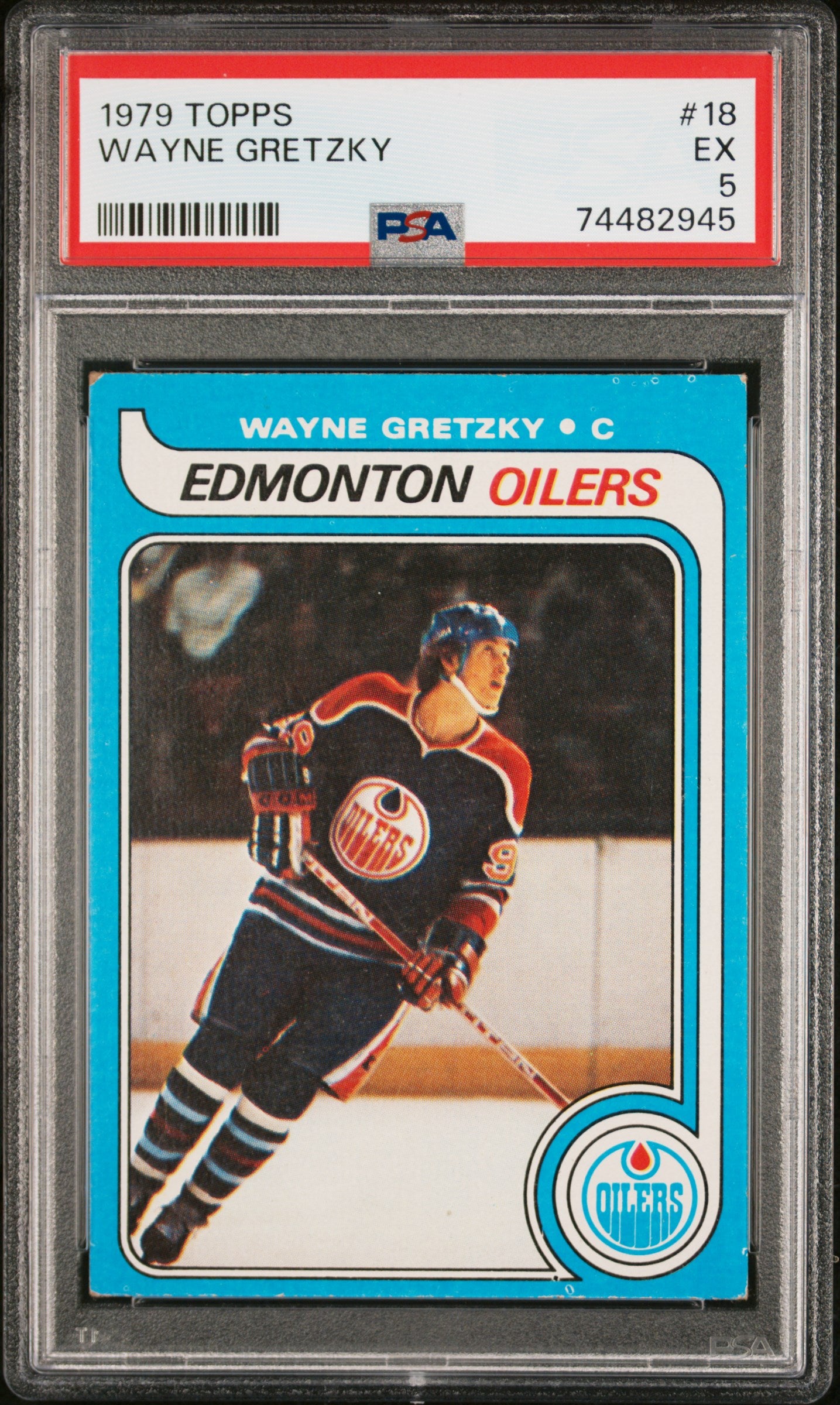 WAYNE GRETZKY | 1979 TOPPS 18 | PSA EX 5