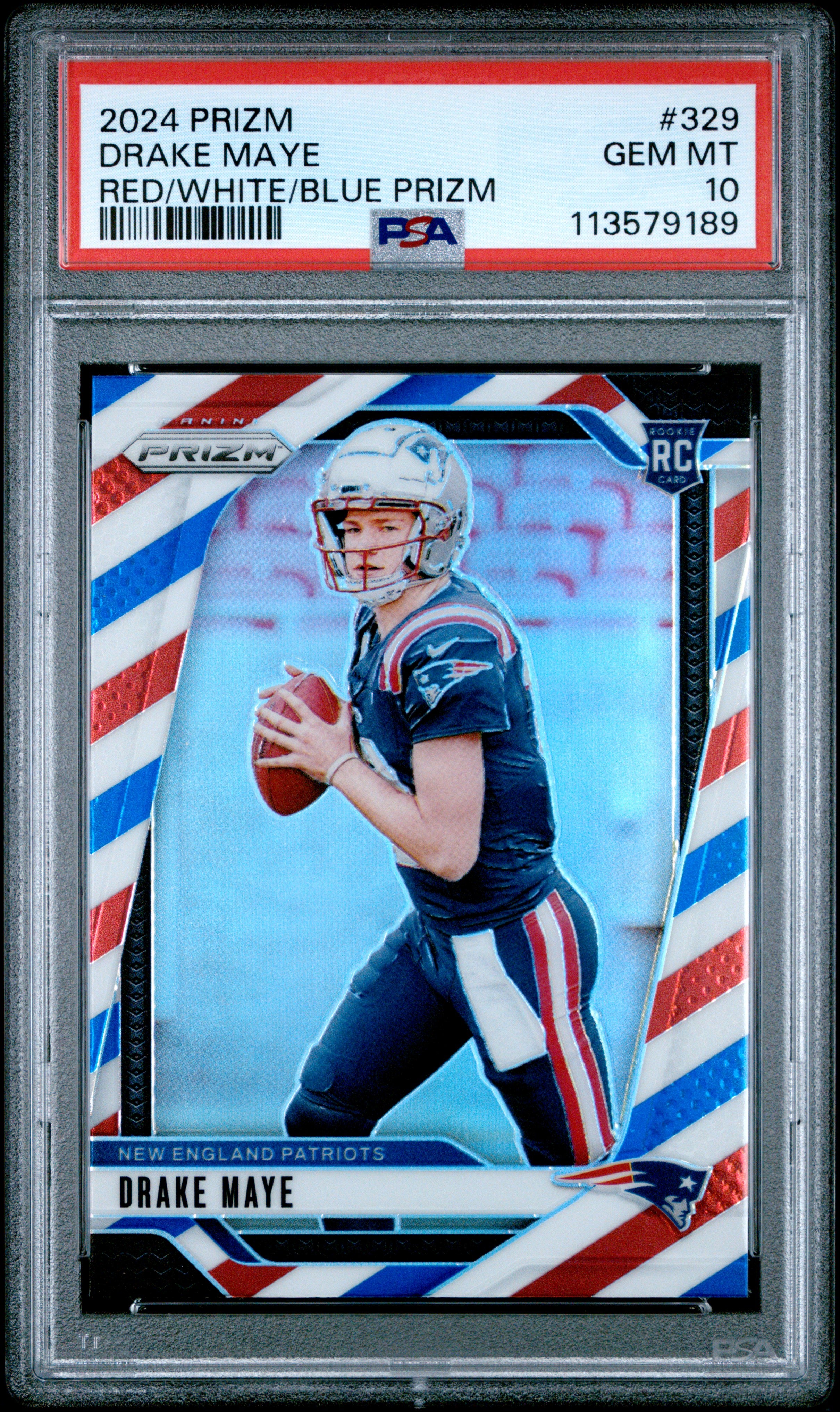 ドレイク psa10 DRAKE MAYE 2024 PANINI MOSAIC MICRO ROOKIE CARD #MM-DME PSA