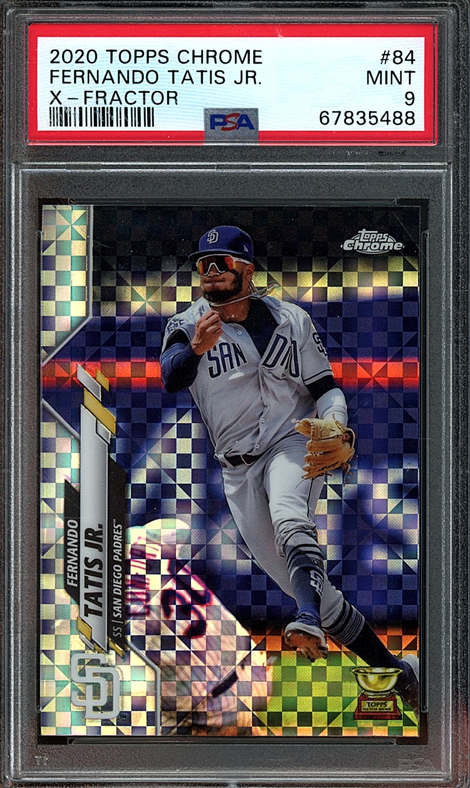 FERNANDO TATIS JR. | 2020 TOPPS CHROME | PSA MINT 9