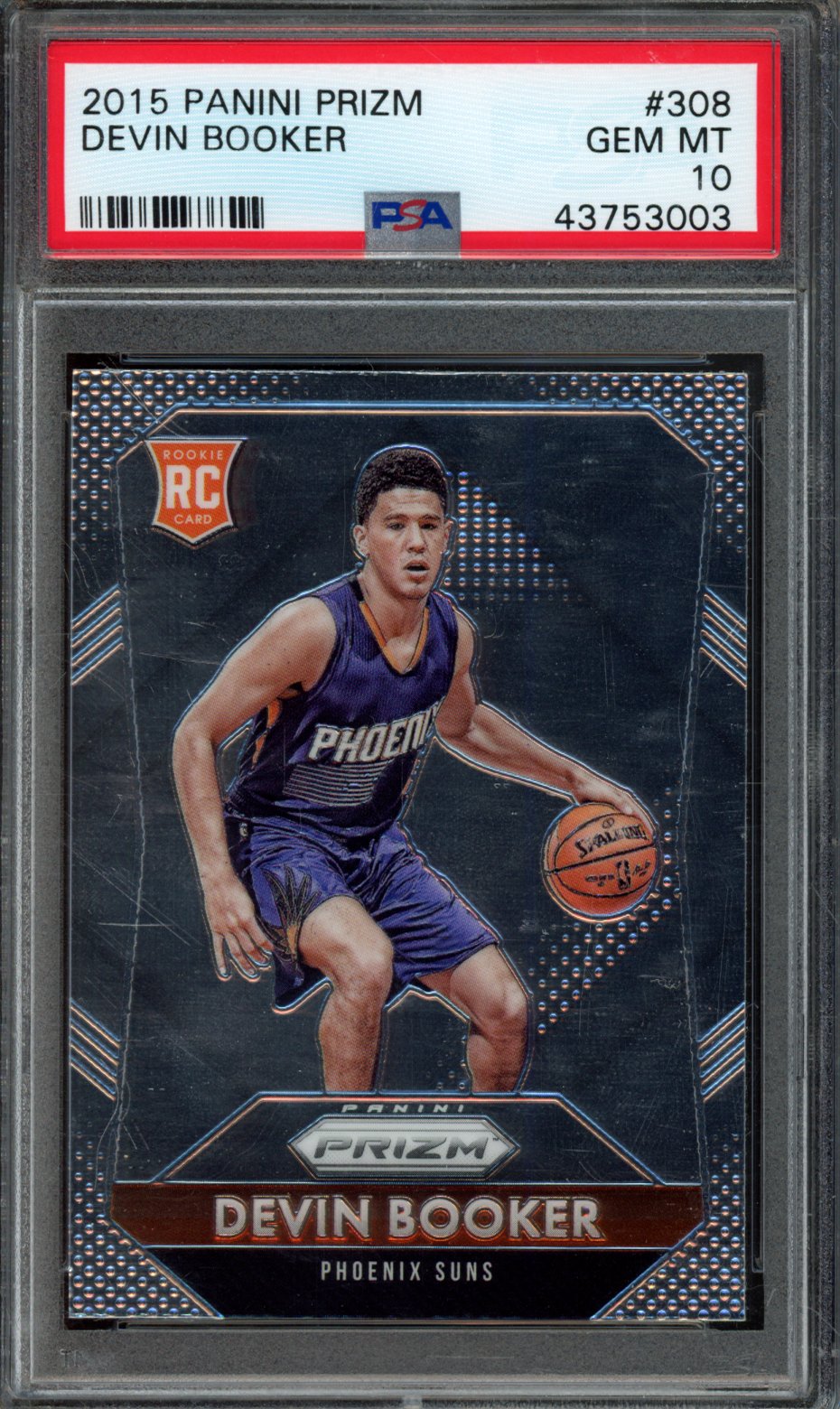DEVIN BOOKER | 2015 PANINI PRIZM | PSA GEM MT 10