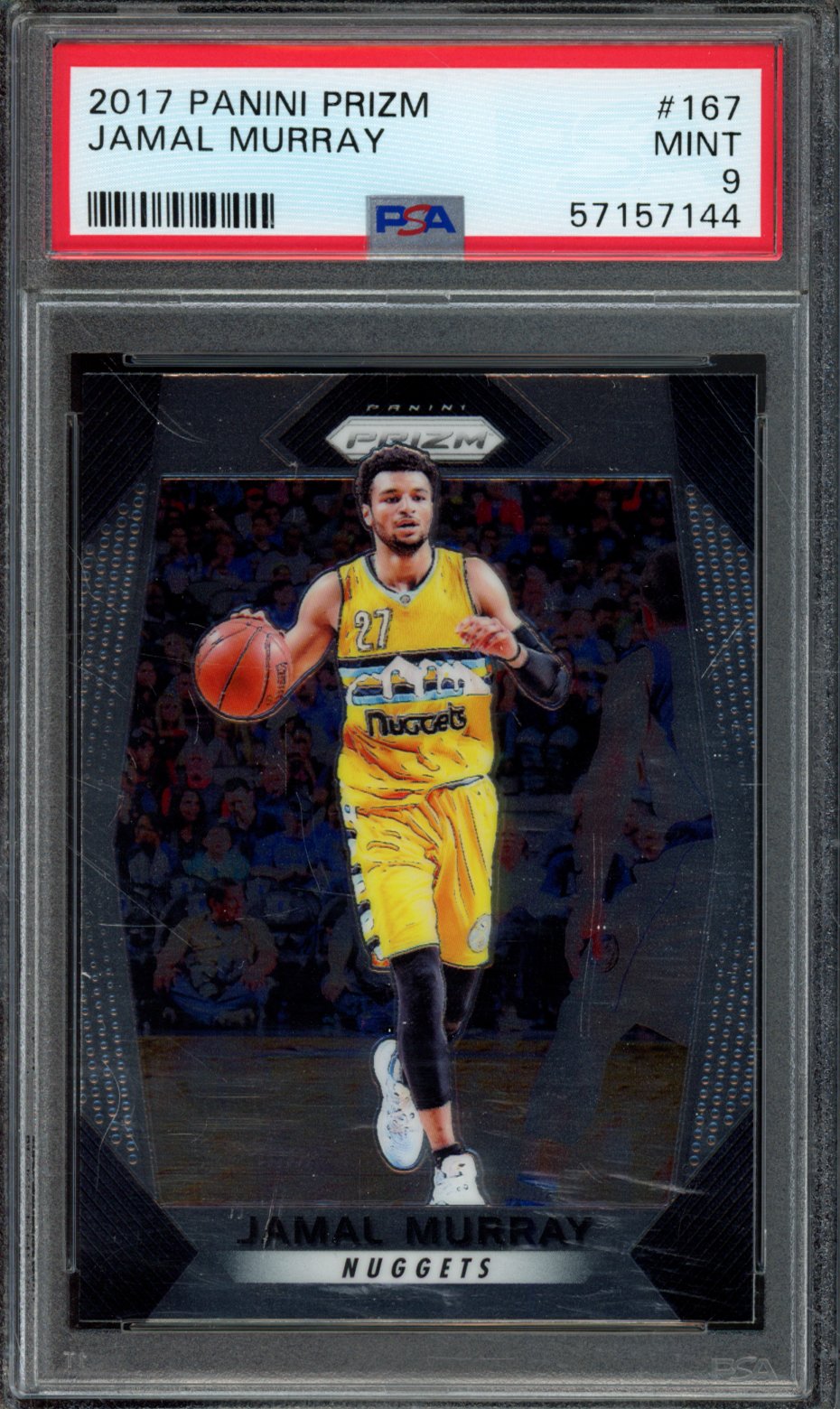 JAMAL MURRAY | 2017 PANINI PRIZM | PSA MINT 9