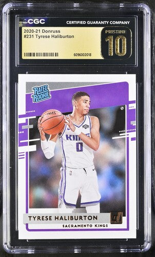2020-21 DONRUSS #231 TYRESE HALIBURTON