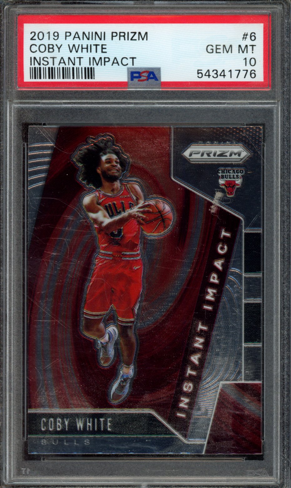COBY WHITE | 2019 PANINI PRIZM INSTANT IMPACT | PSA GEM MT 10