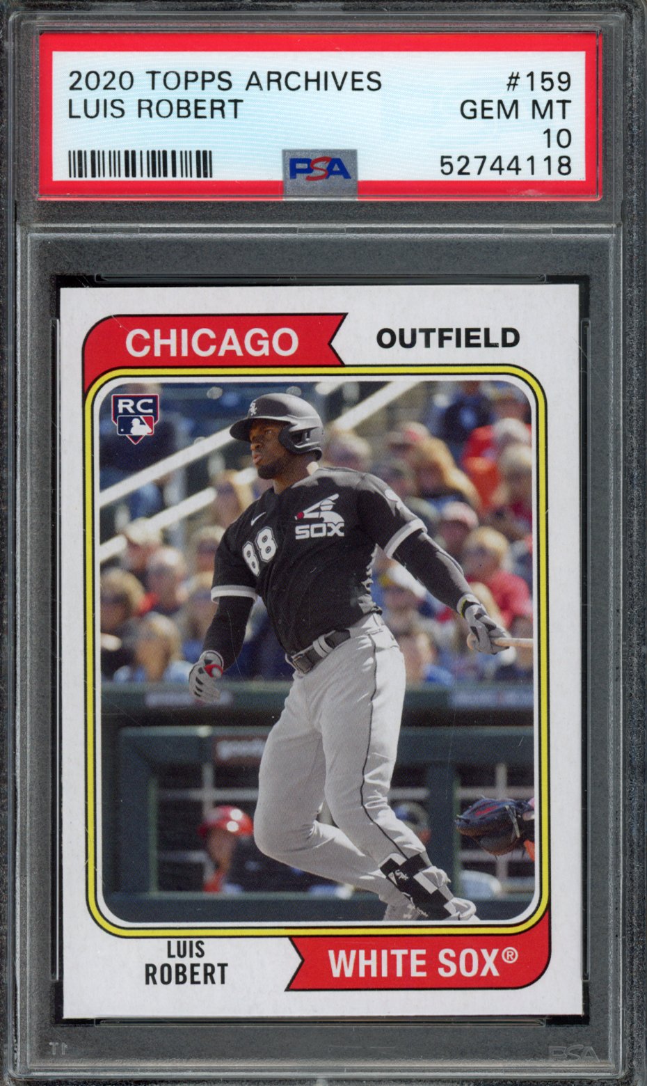 LUIS ROBERT | 2020 TOPPS ARCHIVES | PSA GEM MT 10