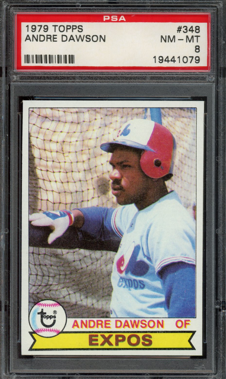 ANDRE DAWSON | 1979 TOPPS | PSA NM-MT 8