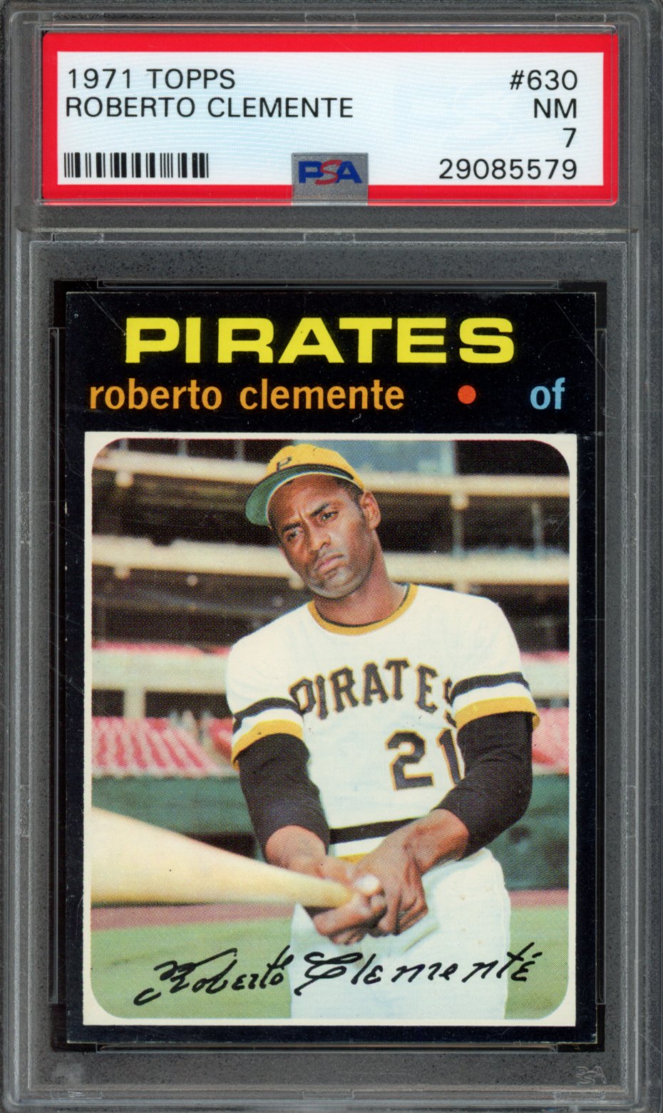 ROBERTO CLEMENTE | 1971 TOPPS | PSA NM 7