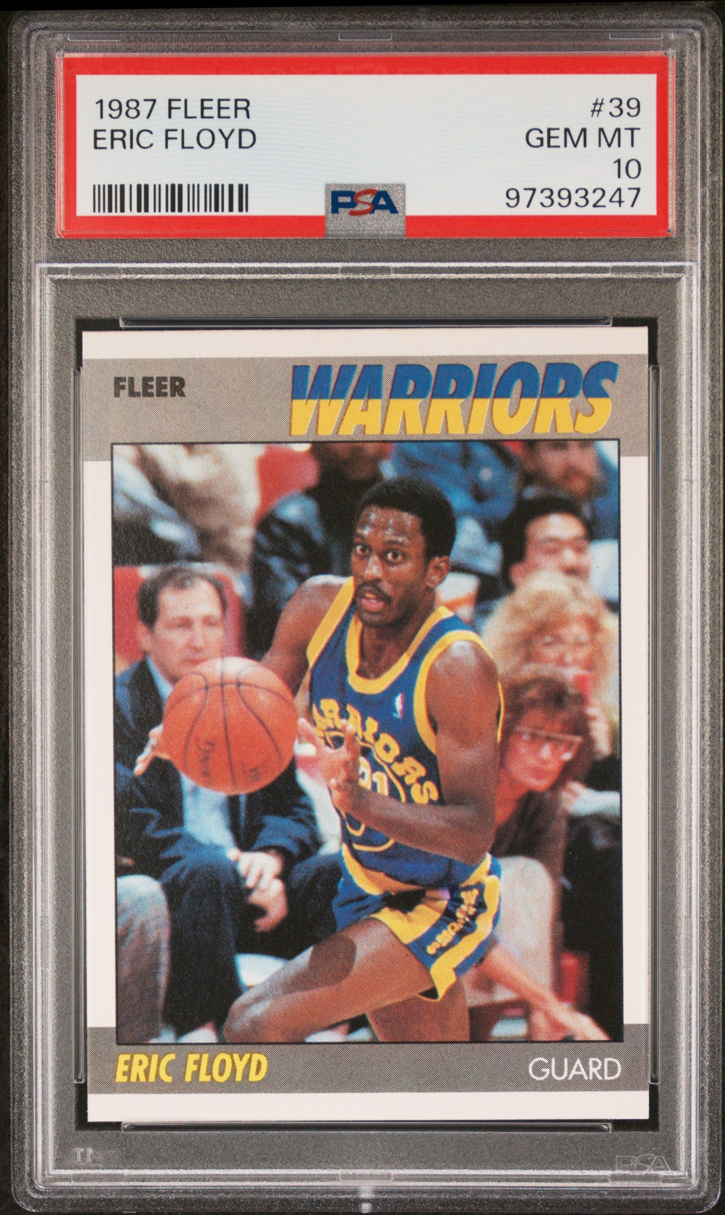 ERIC FLOYD | 1987 FLEER 39 | PSA GEM MT 10