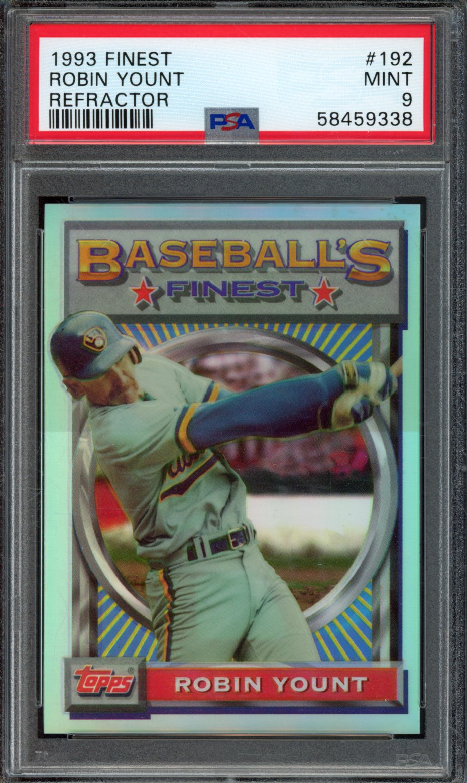 ROBIN YOUNT | 1993 FINEST | PSA MINT 9