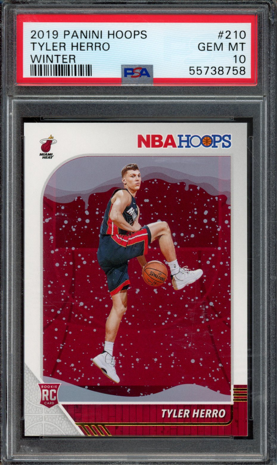 TYLER HERRO | 2019 PANINI HOOPS | PSA GEM MT 10