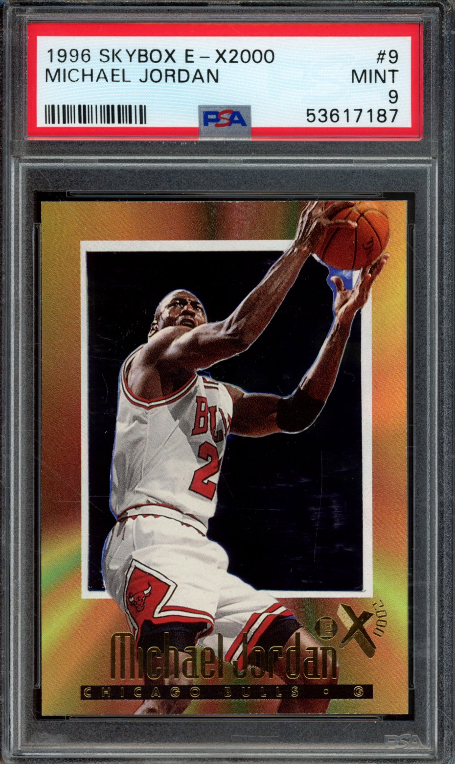 Michael Jordan 1996 Skybox E-X2000 #9 Base Price Guide - Sports