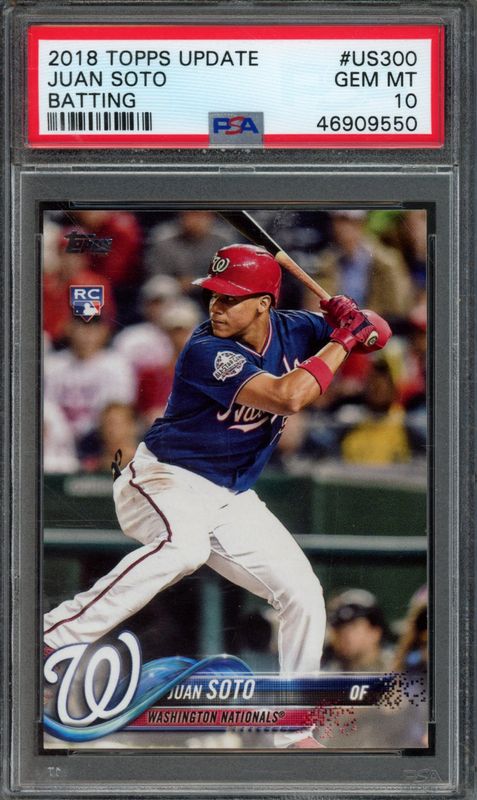 2018 Topps Update Juan Soto #US300 PSA 10