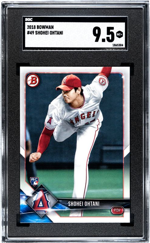 Shohei Ohtani 2018 Bowman #49 Base Price Guide - Sports Card Investor